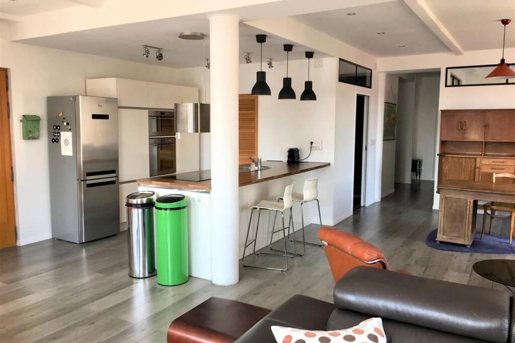 랭스 Superbe Loft 100M2 Proche Cathedrale Avec Parking 아파트 외부 사진
