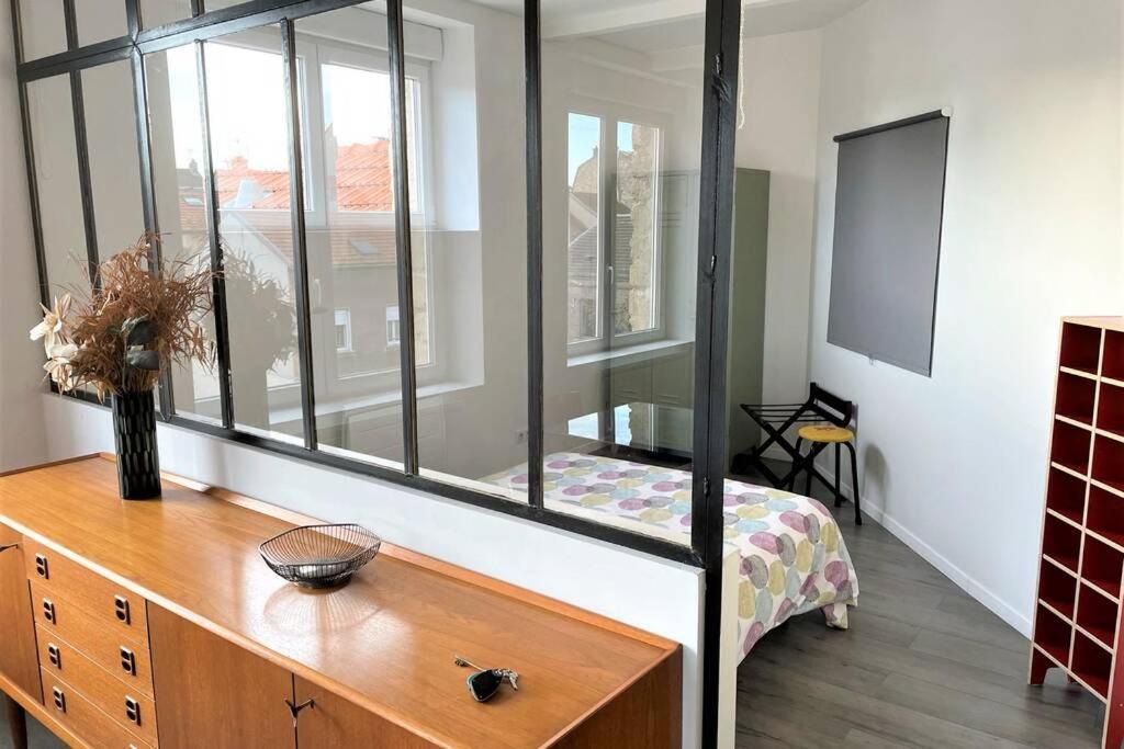 랭스 Superbe Loft 100M2 Proche Cathedrale Avec Parking 아파트 외부 사진