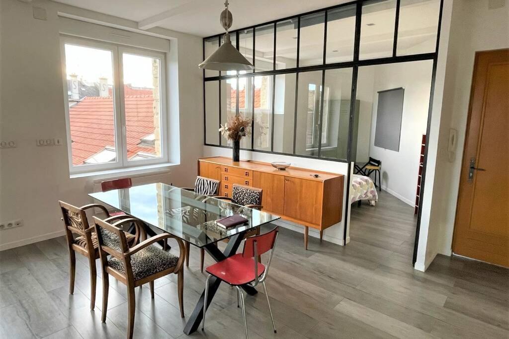 랭스 Superbe Loft 100M2 Proche Cathedrale Avec Parking 아파트 외부 사진